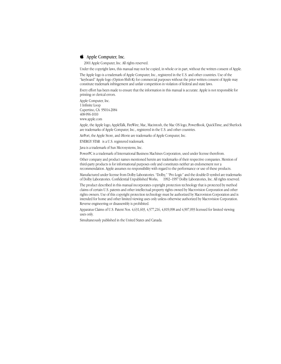 Apple BookG4 Computer User Manual | Page 2 / 104