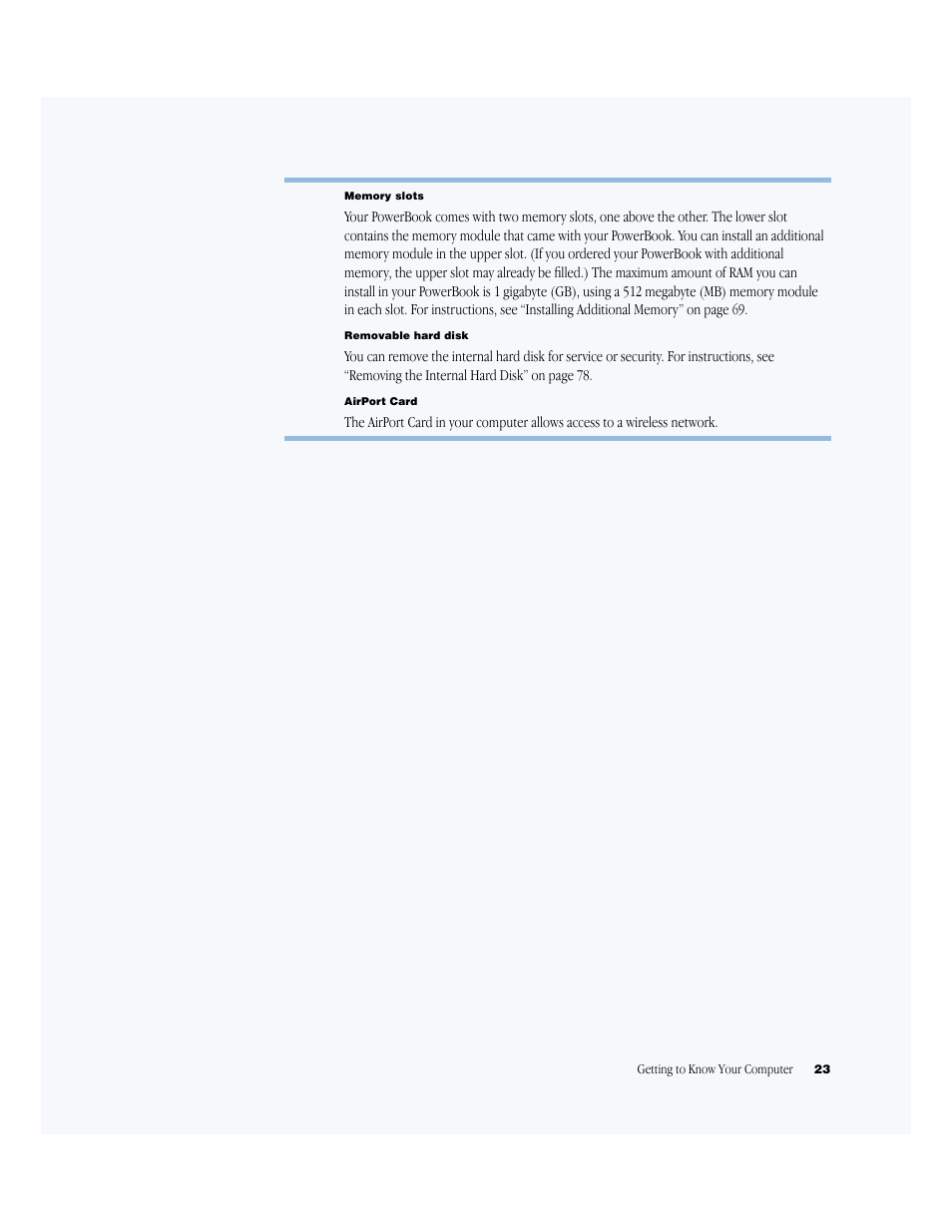 Apple BookG4 Computer User Manual | Page 23 / 104