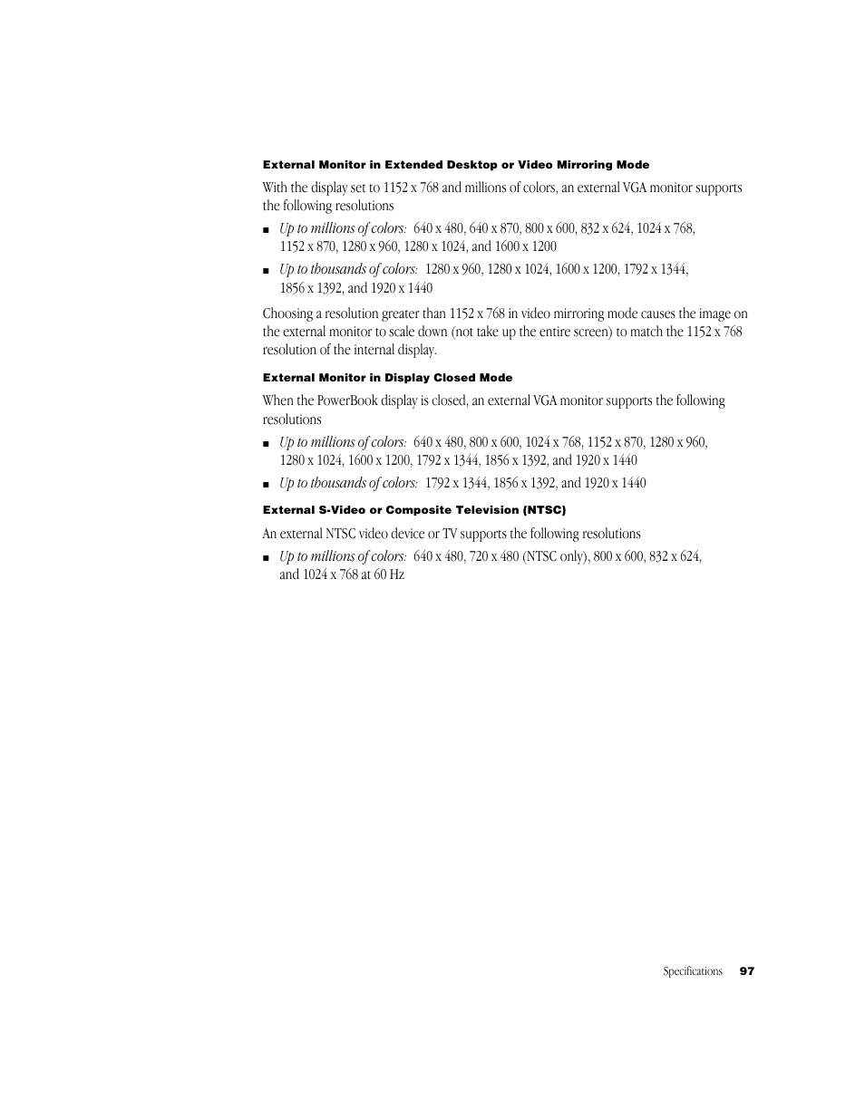Apple BookG4 Computer User Manual | Page 97 / 104