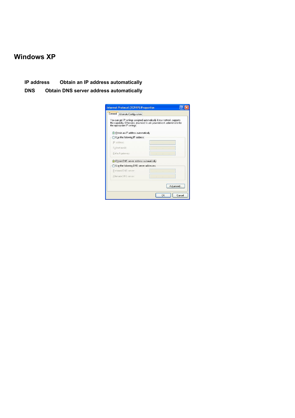 Windows xp | AirLive WL-1500R User Manual | Page 15 / 60