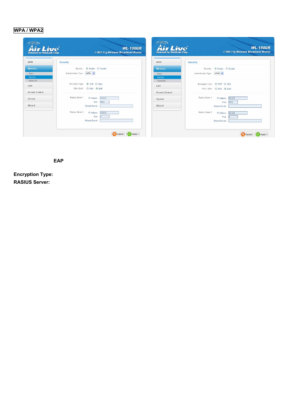 AirLive WL-1500R User Manual | Page 37 / 60