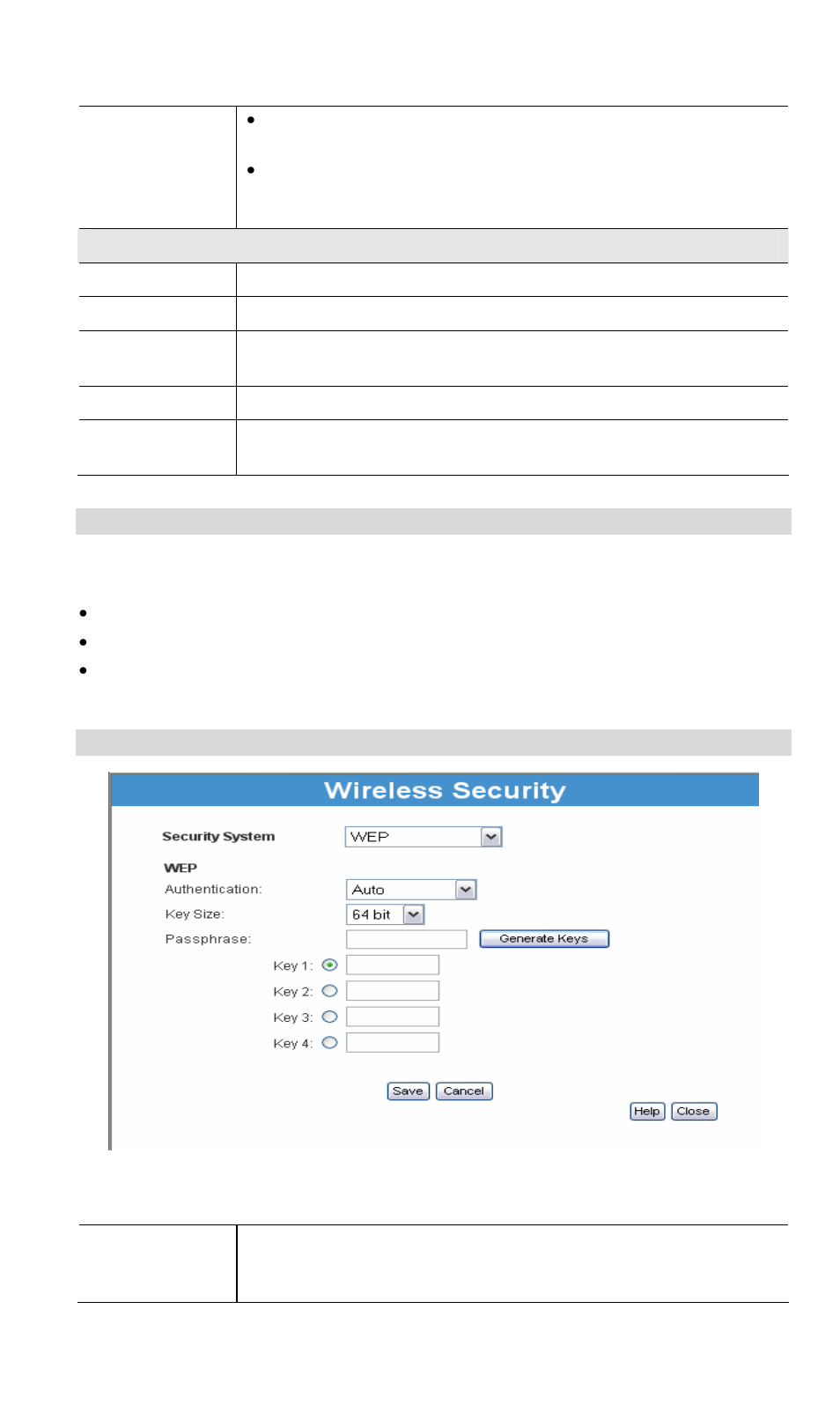 Wireless security screen, Wireless security - wep, Data - wep screen | AirLive WL-1600GL User Manual | Page 26 / 115