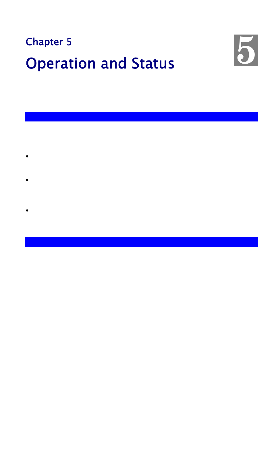 Chapter 5 operation and status, Operation, Status screen | Operation and status | AirLive WL-1600GL User Manual | Page 45 / 115