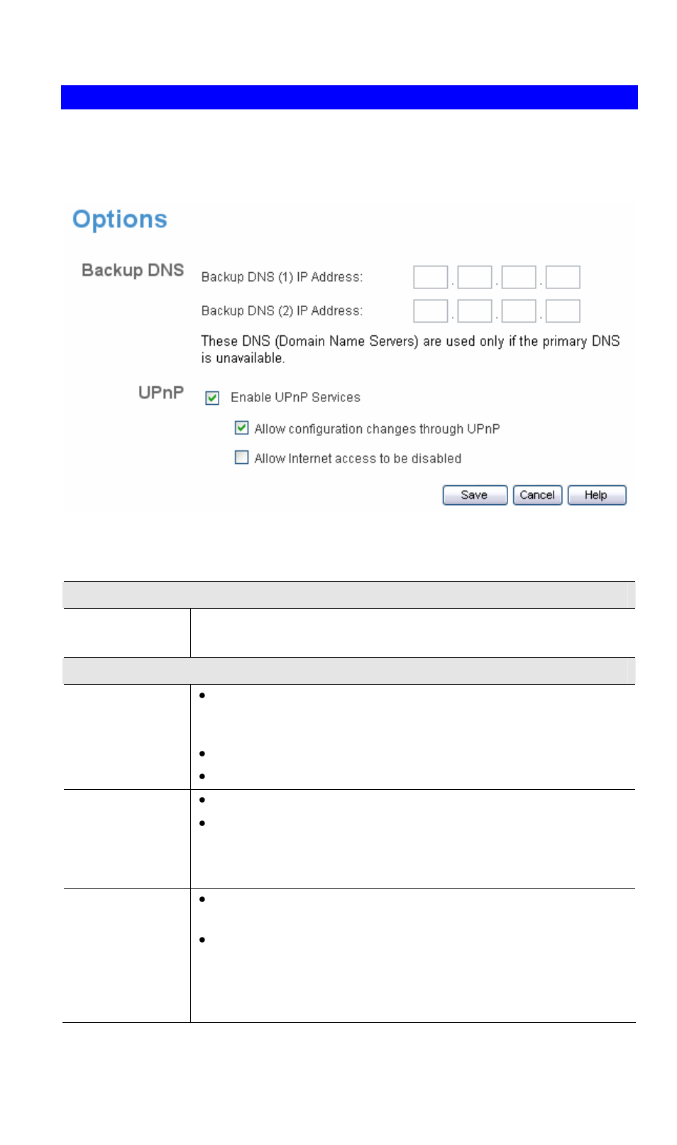 Options, Data - options screen | AirLive WL-1600GL User Manual | Page 93 / 115