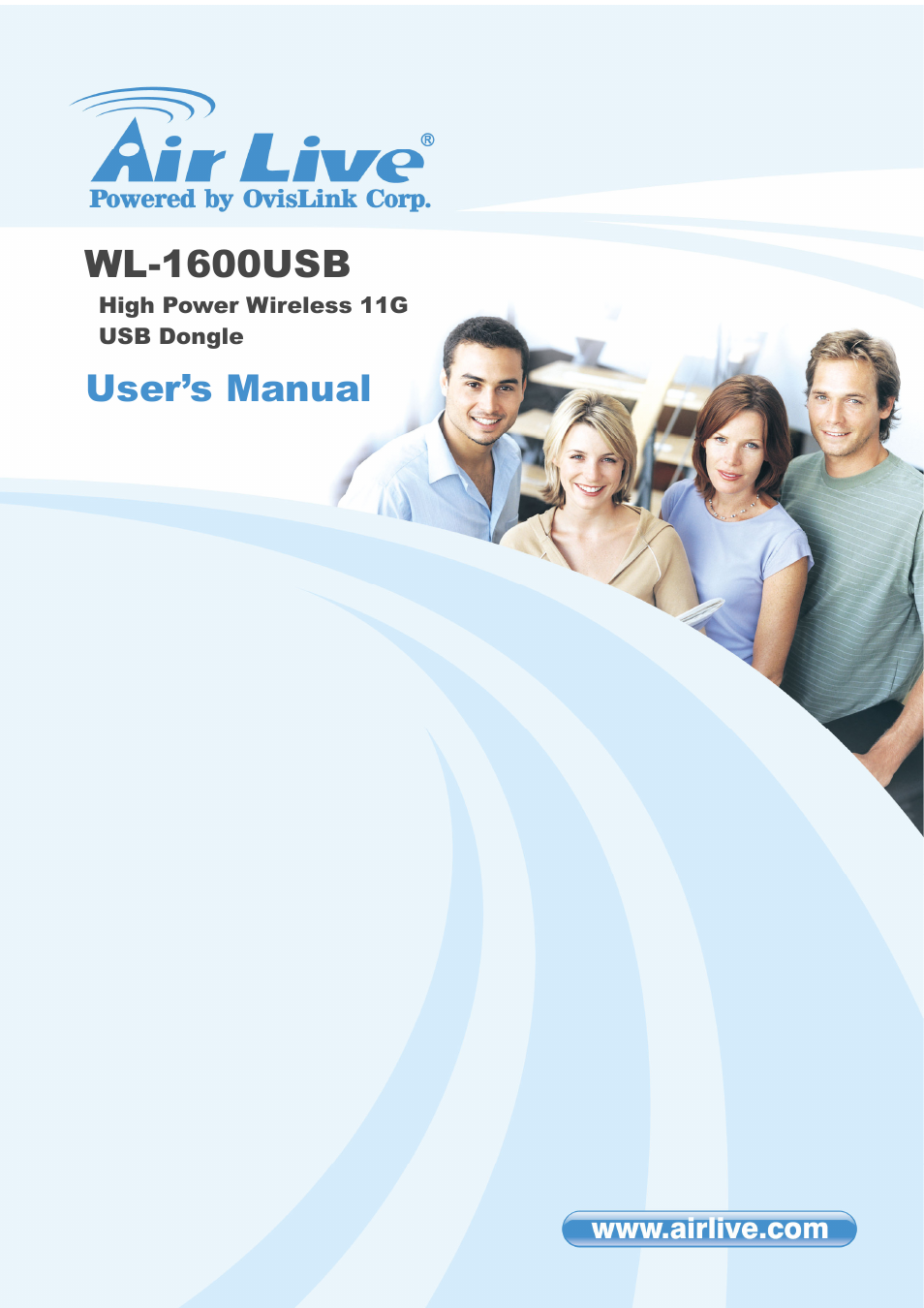 AirLive WL-1600USB User Manual | 34 pages