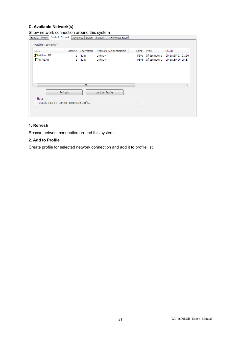 AirLive WL-1600USB User Manual | Page 25 / 34