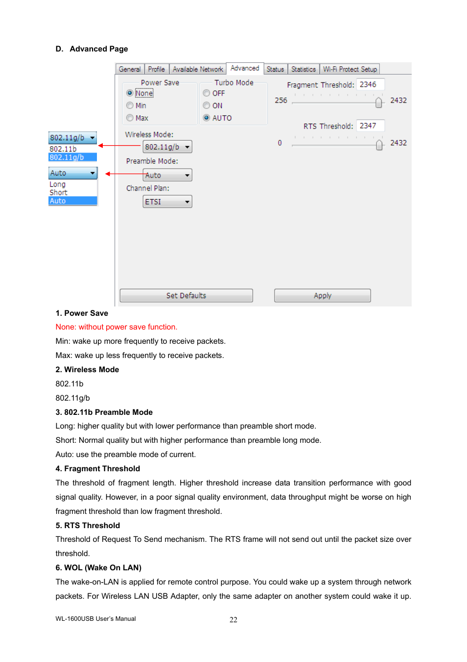 AirLive WL-1600USB User Manual | Page 26 / 34