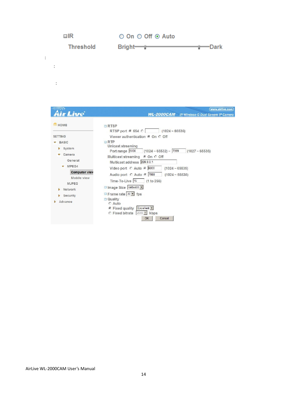 AirLive WL-2000CAM User Manual | Page 17 / 43