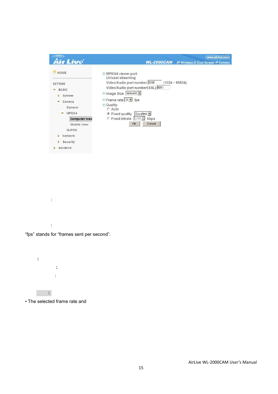 AirLive WL-2000CAM User Manual | Page 18 / 43