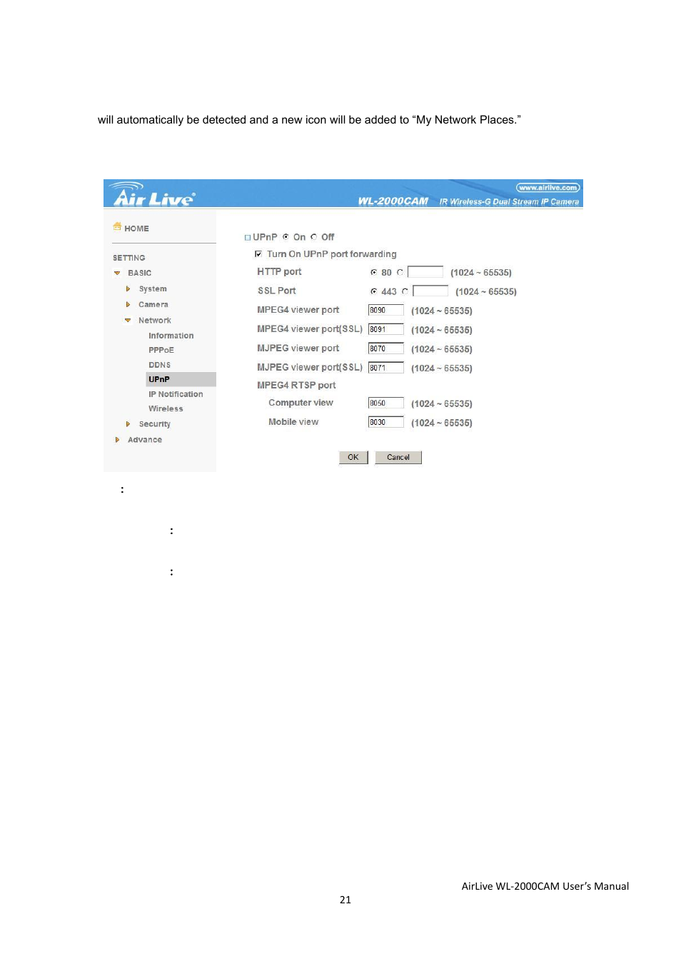 AirLive WL-2000CAM User Manual | Page 24 / 43