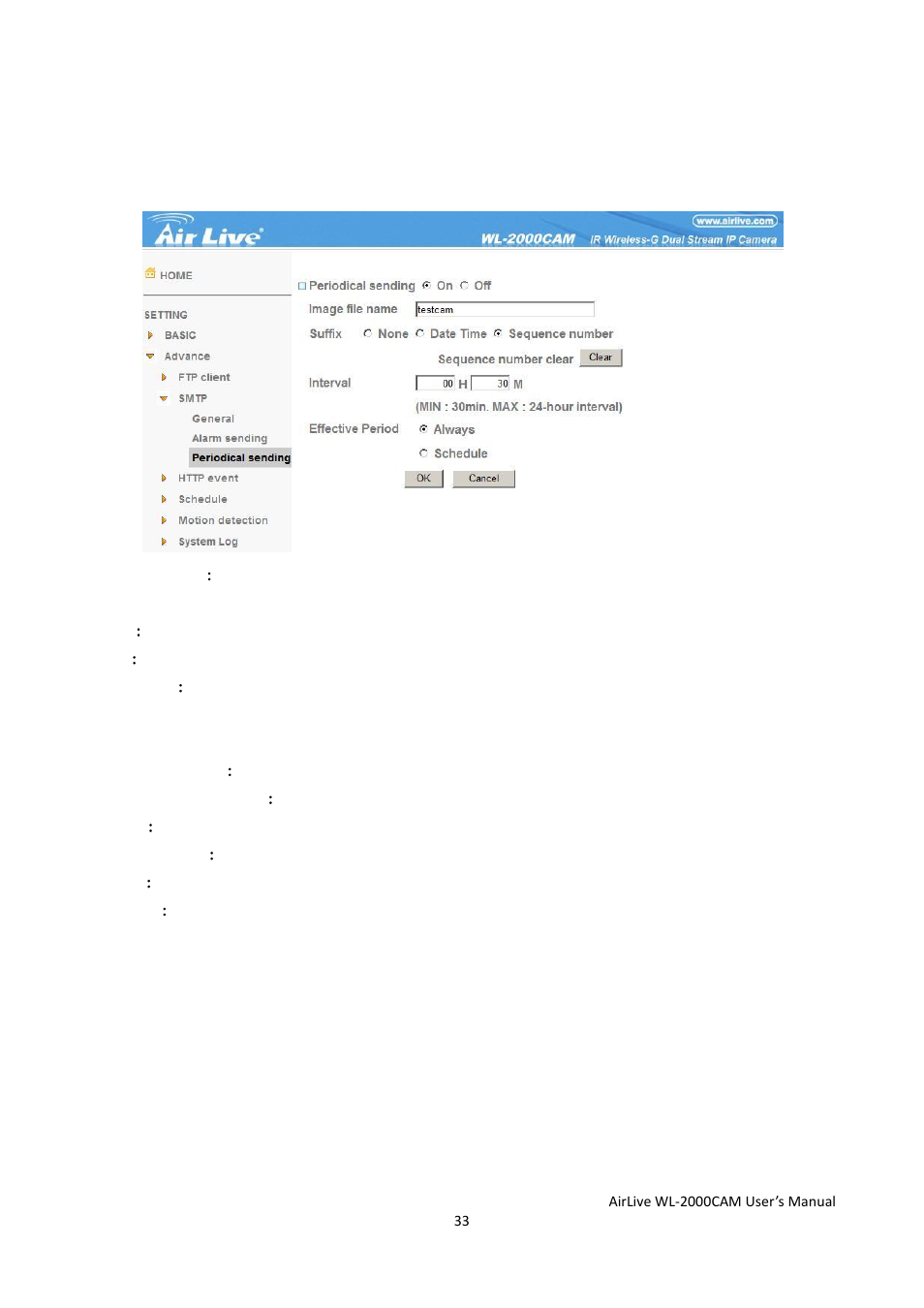 AirLive WL-2000CAM User Manual | Page 36 / 43