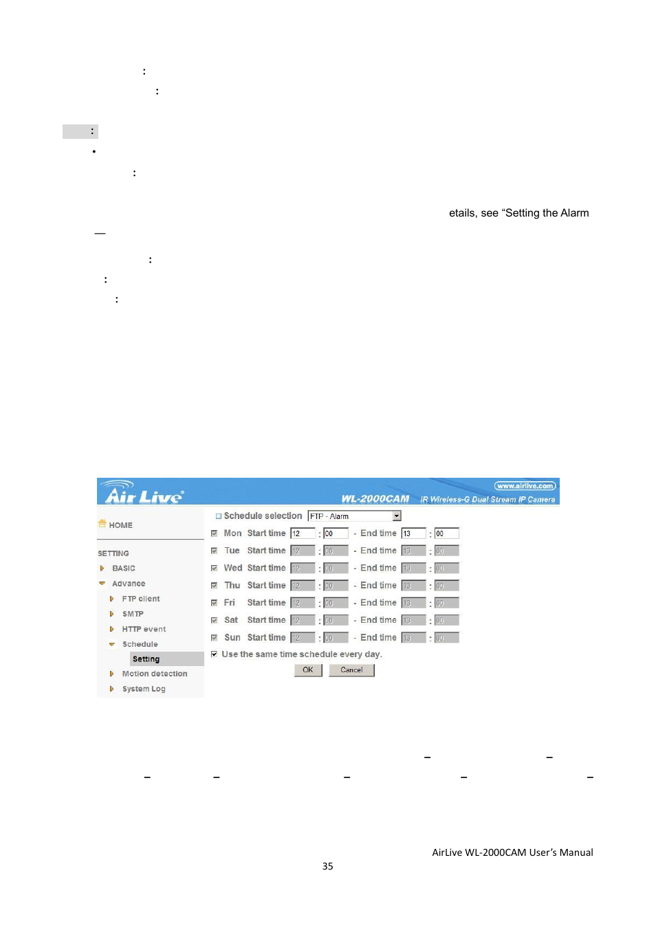 AirLive WL-2000CAM User Manual | Page 38 / 43