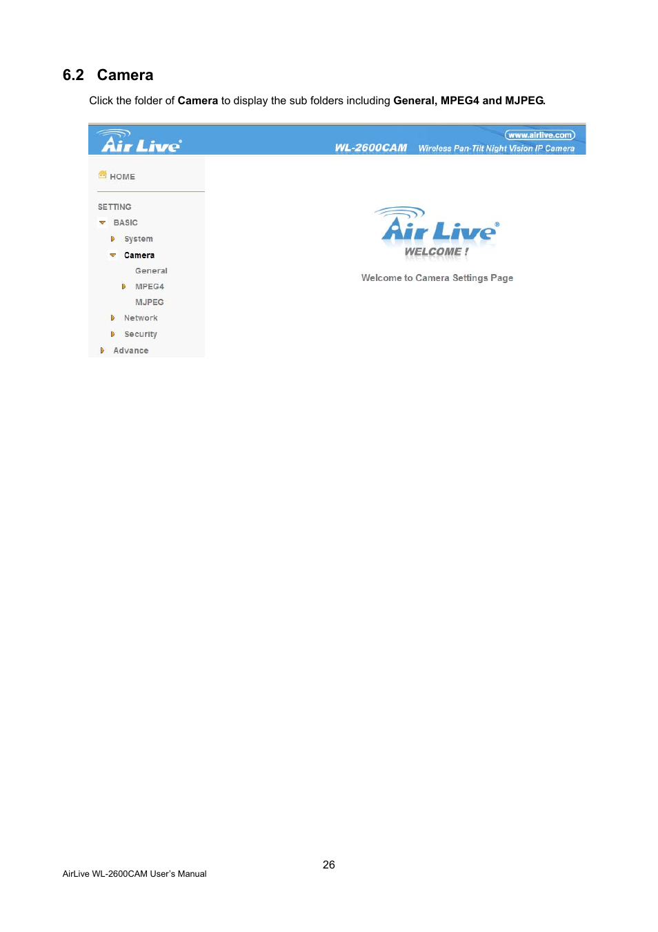 2 camera | AirLive WL-2600CAM User Manual | Page 27 / 90