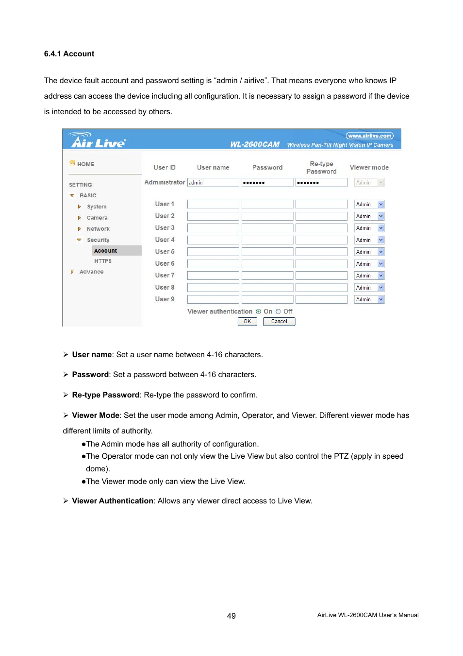 AirLive WL-2600CAM User Manual | Page 50 / 90