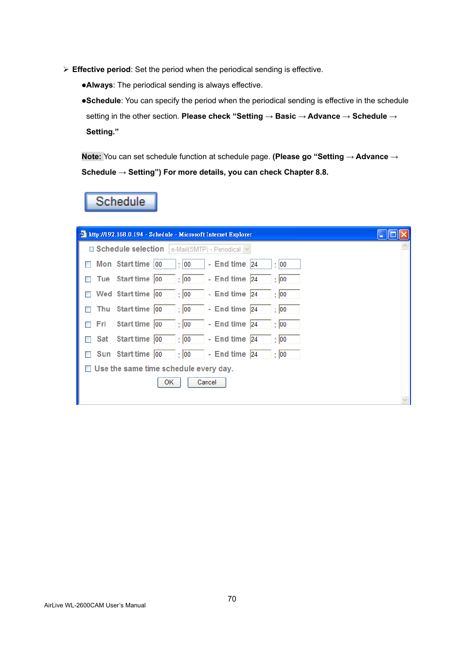 AirLive WL-2600CAM User Manual | Page 71 / 90