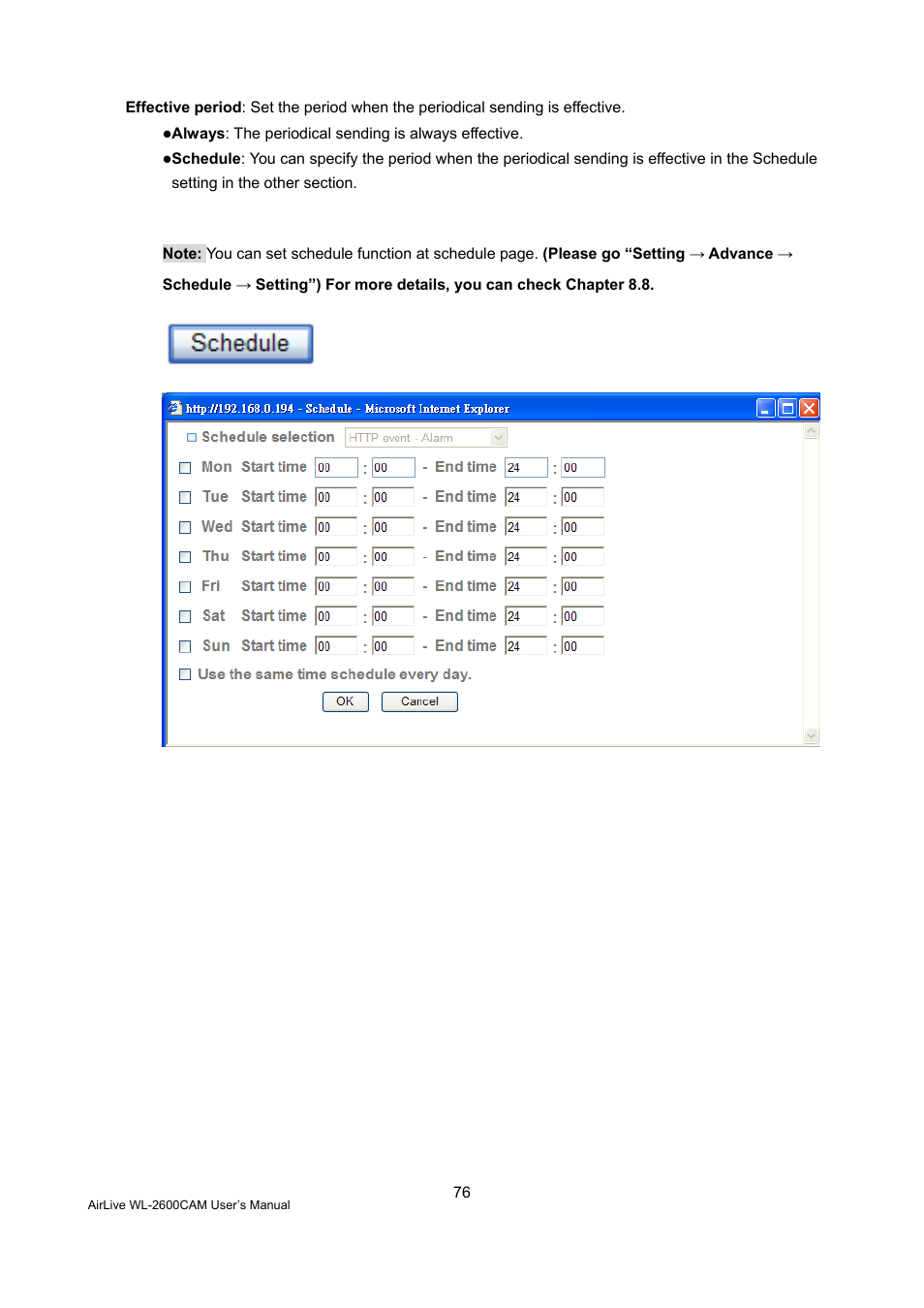 AirLive WL-2600CAM User Manual | Page 77 / 90