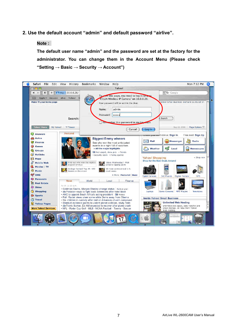 AirLive WL-2600CAM User Manual | Page 8 / 90
