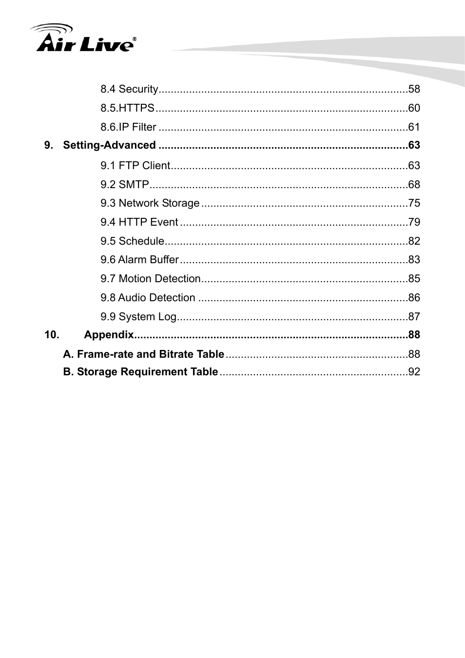 AirLive WL-350HD User Manual | Page 5 / 98