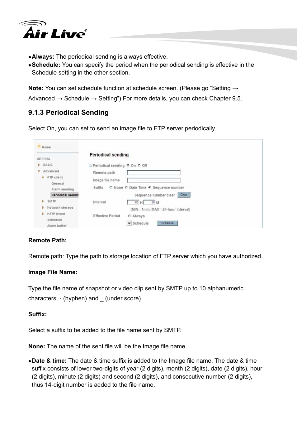 3 periodical sending | AirLive WL-350HD User Manual | Page 70 / 98