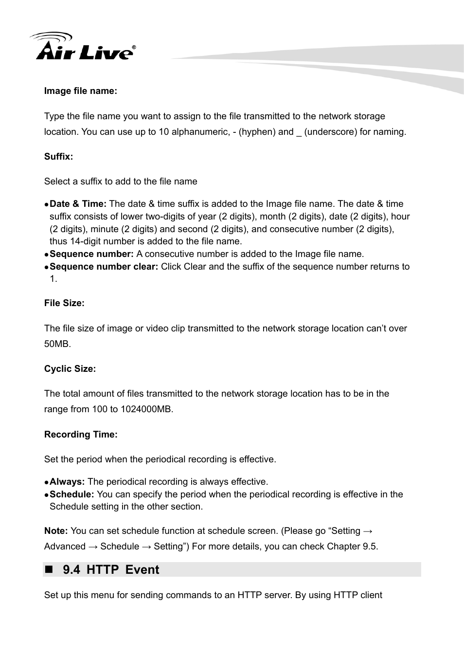 4 http event | AirLive WL-350HD User Manual | Page 82 / 98