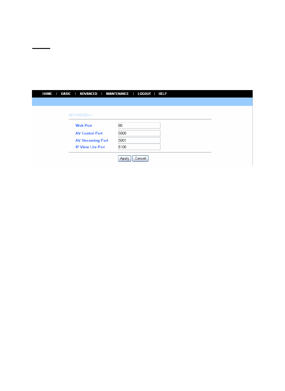 Port | AirLive WL-5420CAM User Manual | Page 44 / 113