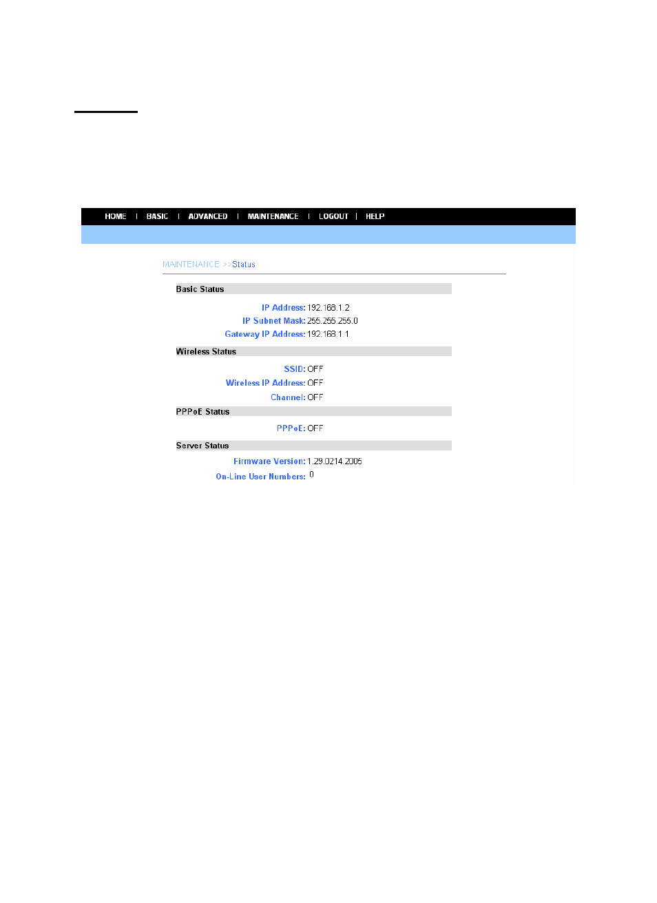 Status | AirLive WL-5420CAM User Manual | Page 52 / 113