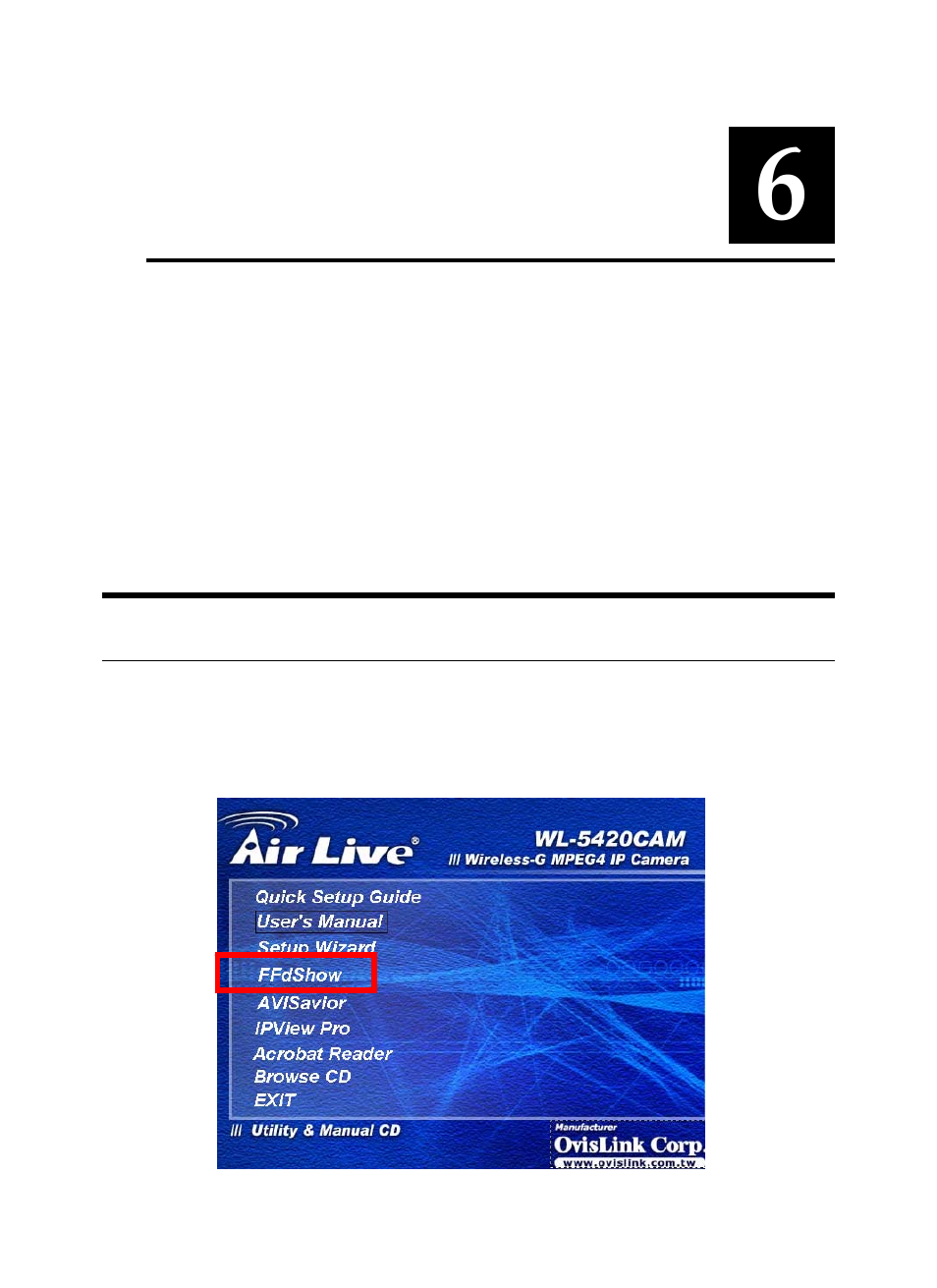 Ffdshow & avisavior, Nstalling, Dshow | Avis, Avior | AirLive WL-5420CAM User Manual | Page 56 / 113
