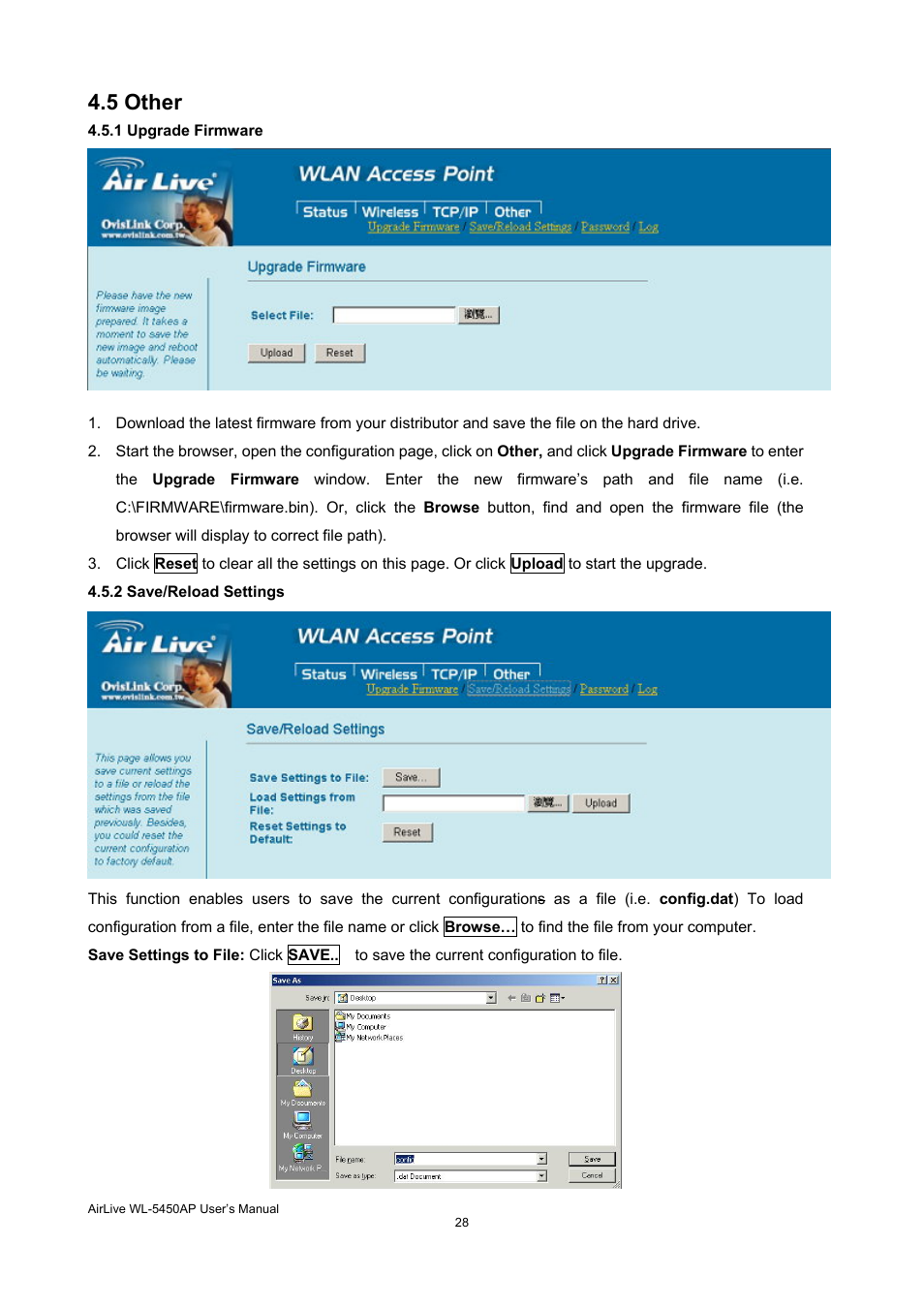 5 other | AirLive WL-5450AP User Manual | Page 30 / 32