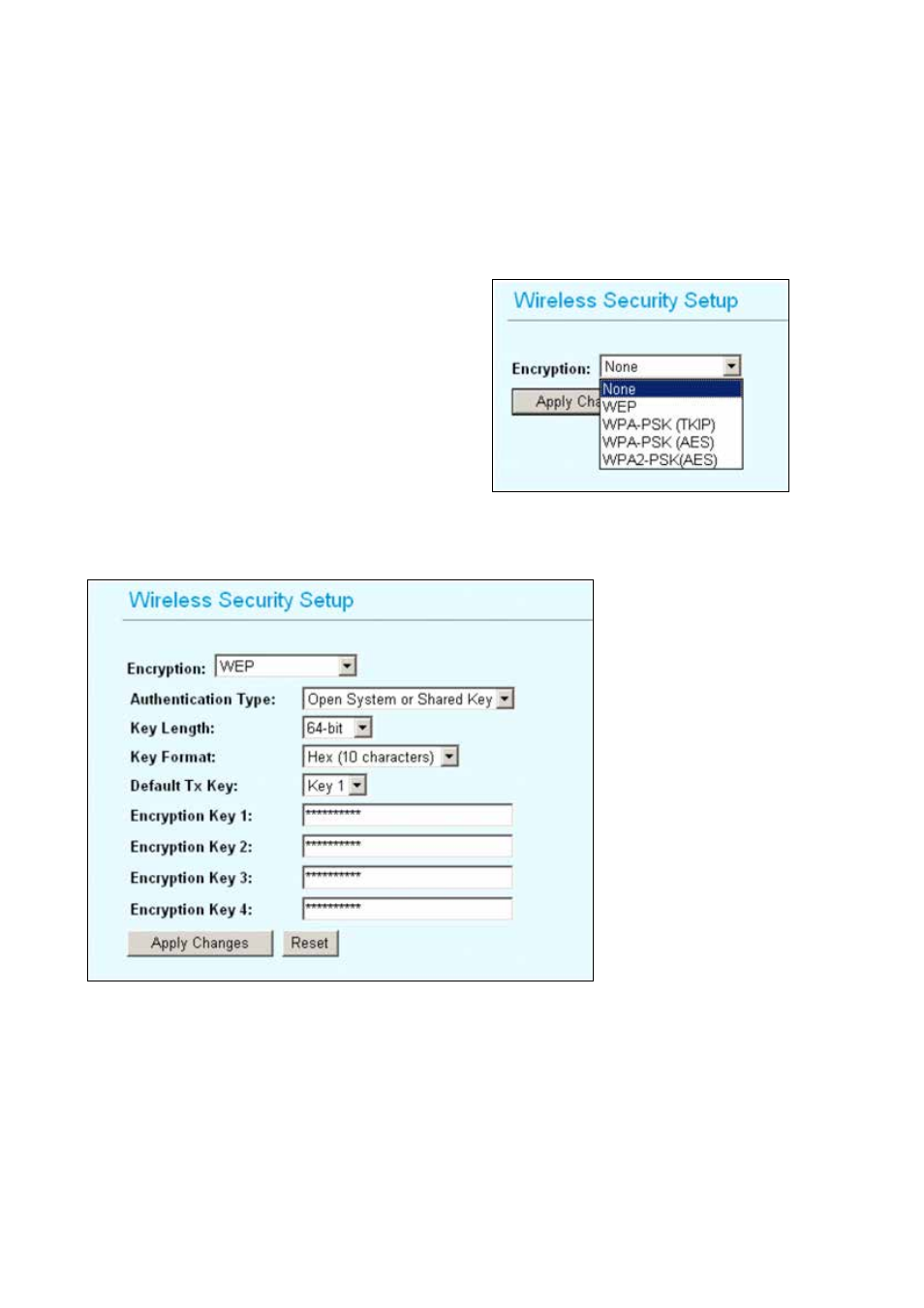 9 wireless security | AirLive WL-5460AP v2 User Manual | Page 46 / 74