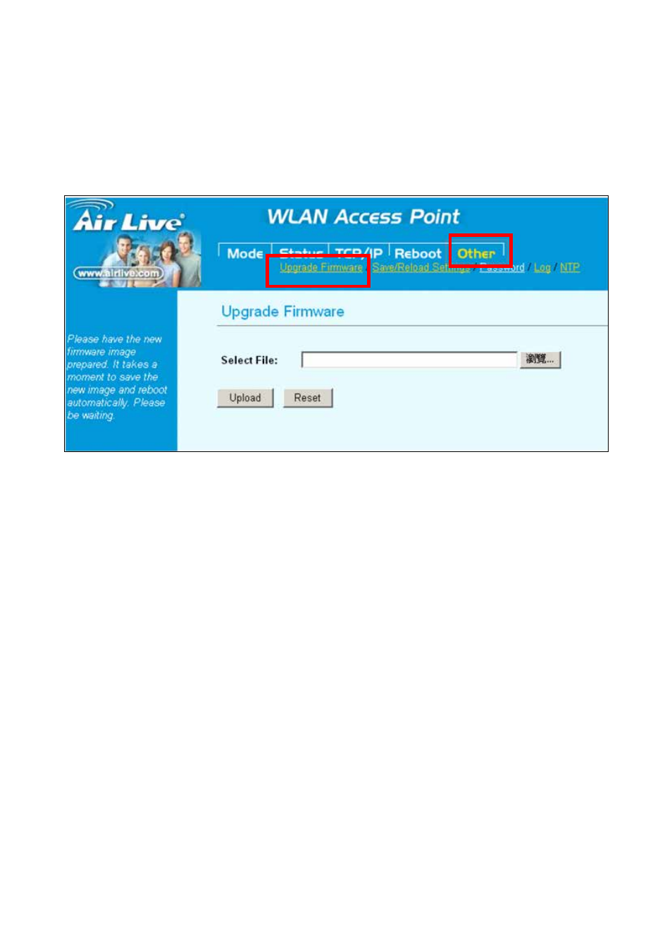 2 upgrade firmware | AirLive WL-5460AP v2 User Manual | Page 65 / 74