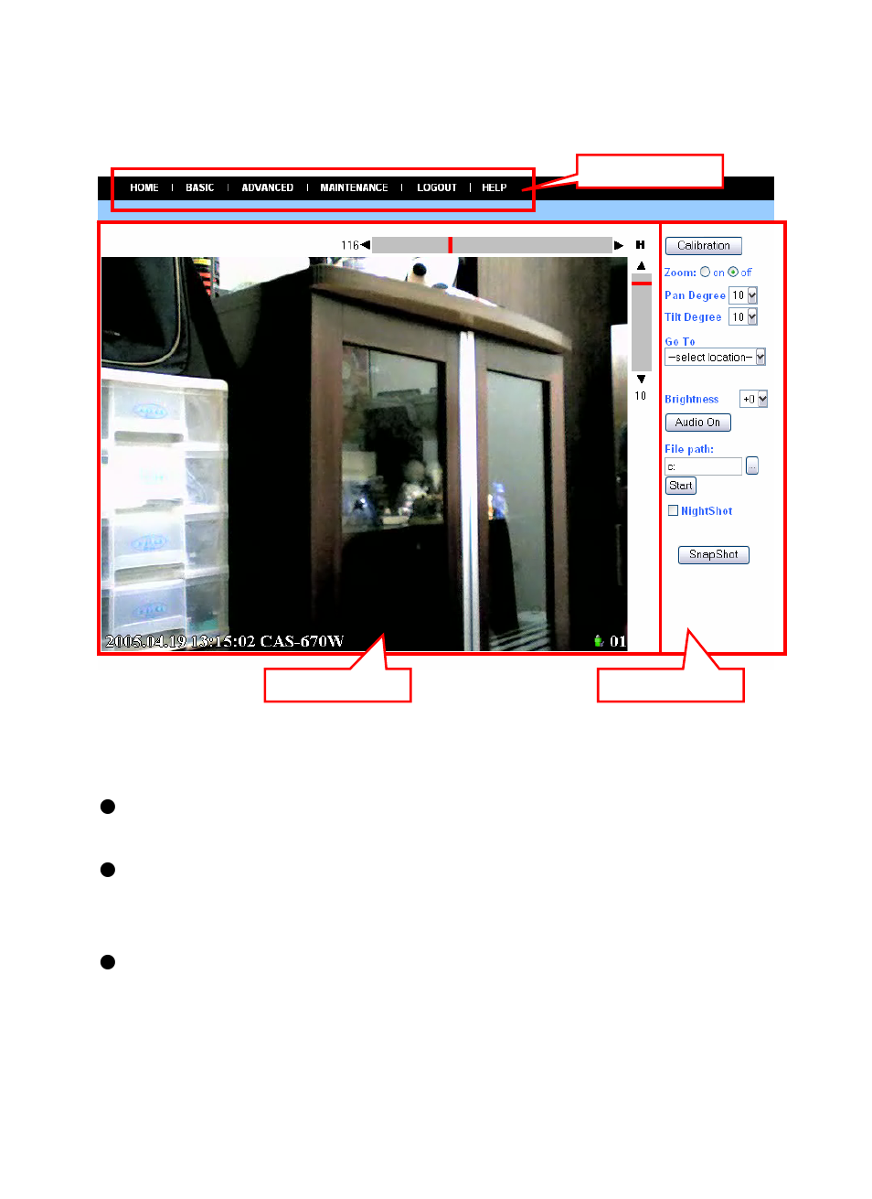 Home window | AirLive WL-5460CAM User Manual | Page 22 / 110