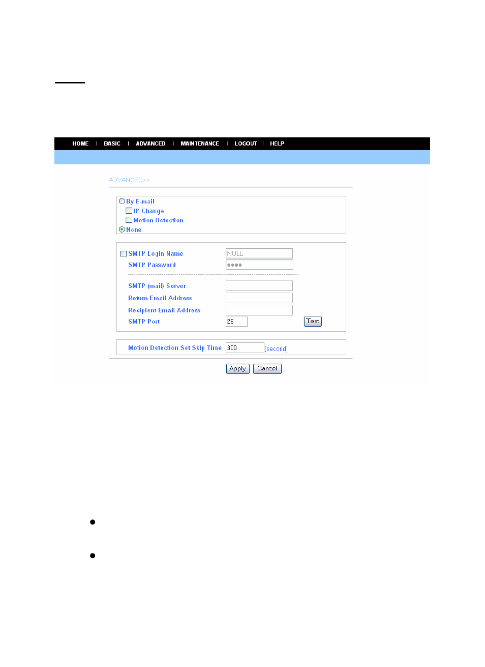 Mail | AirLive WL-5460CAM User Manual | Page 44 / 110