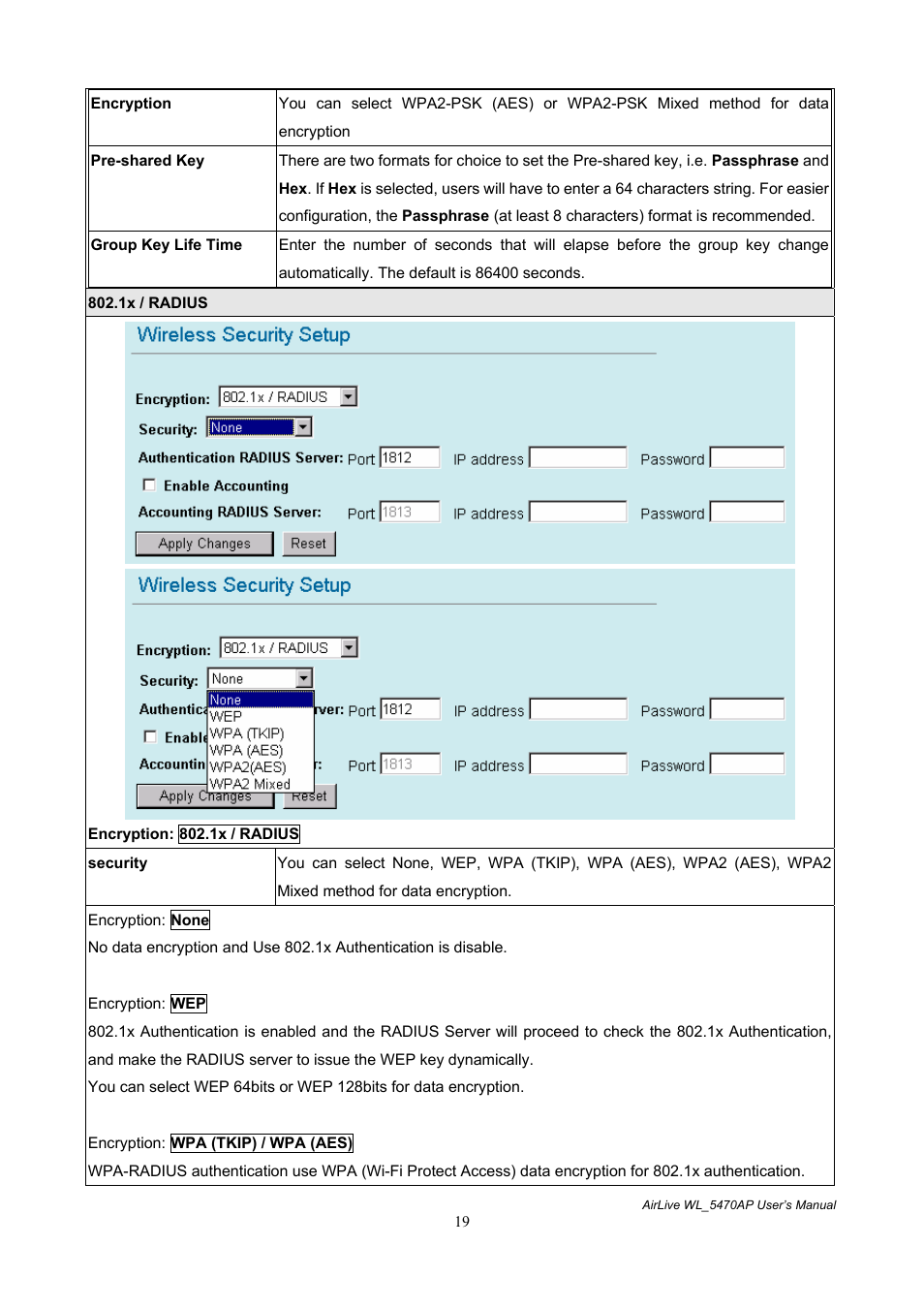 AirLive WL-5470AP User Manual | Page 24 / 50