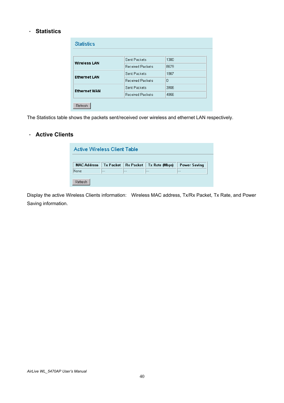 AirLive WL-5470AP User Manual | Page 45 / 50