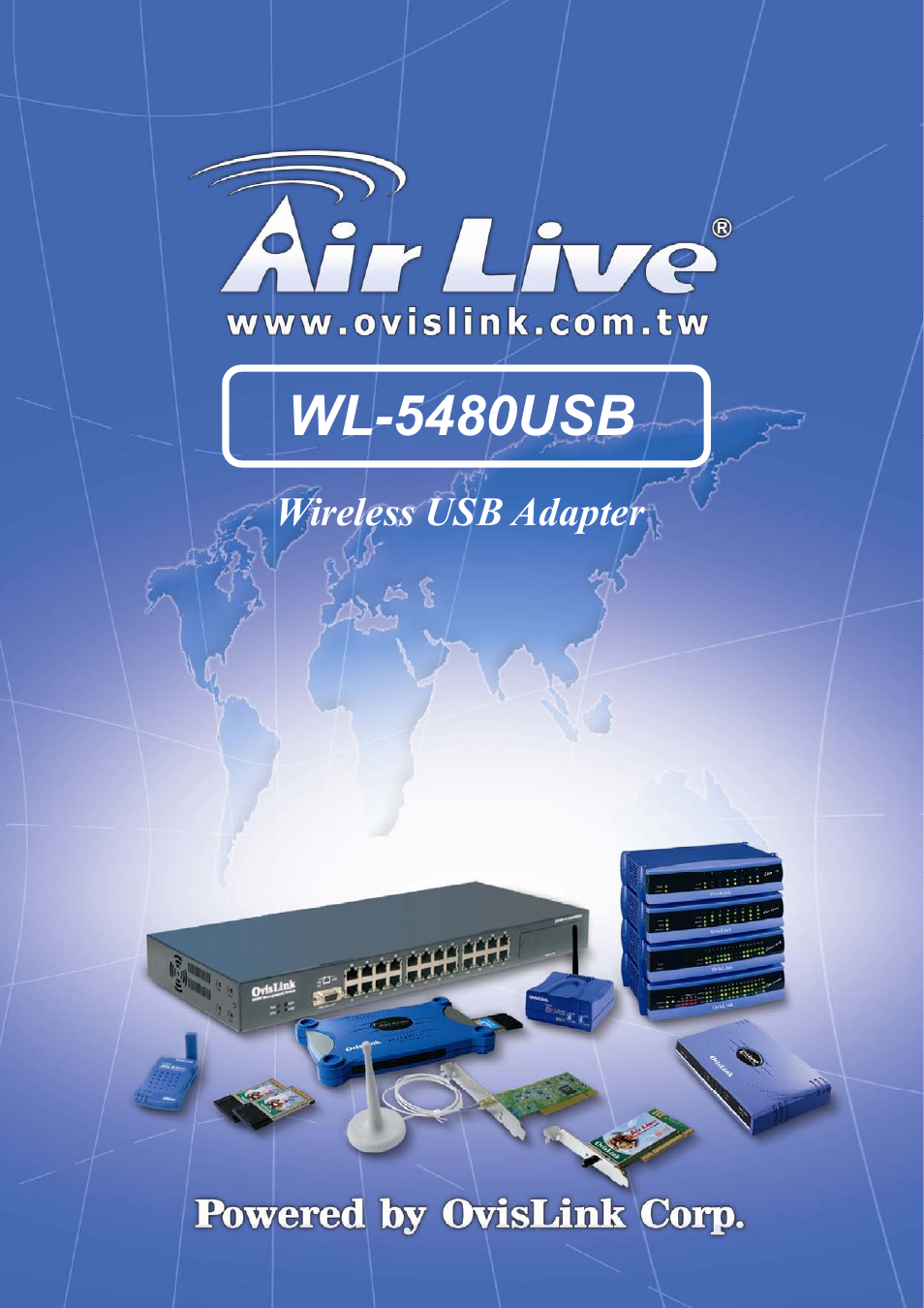 AirLive WL-5480USB-80 User Manual | 27 pages