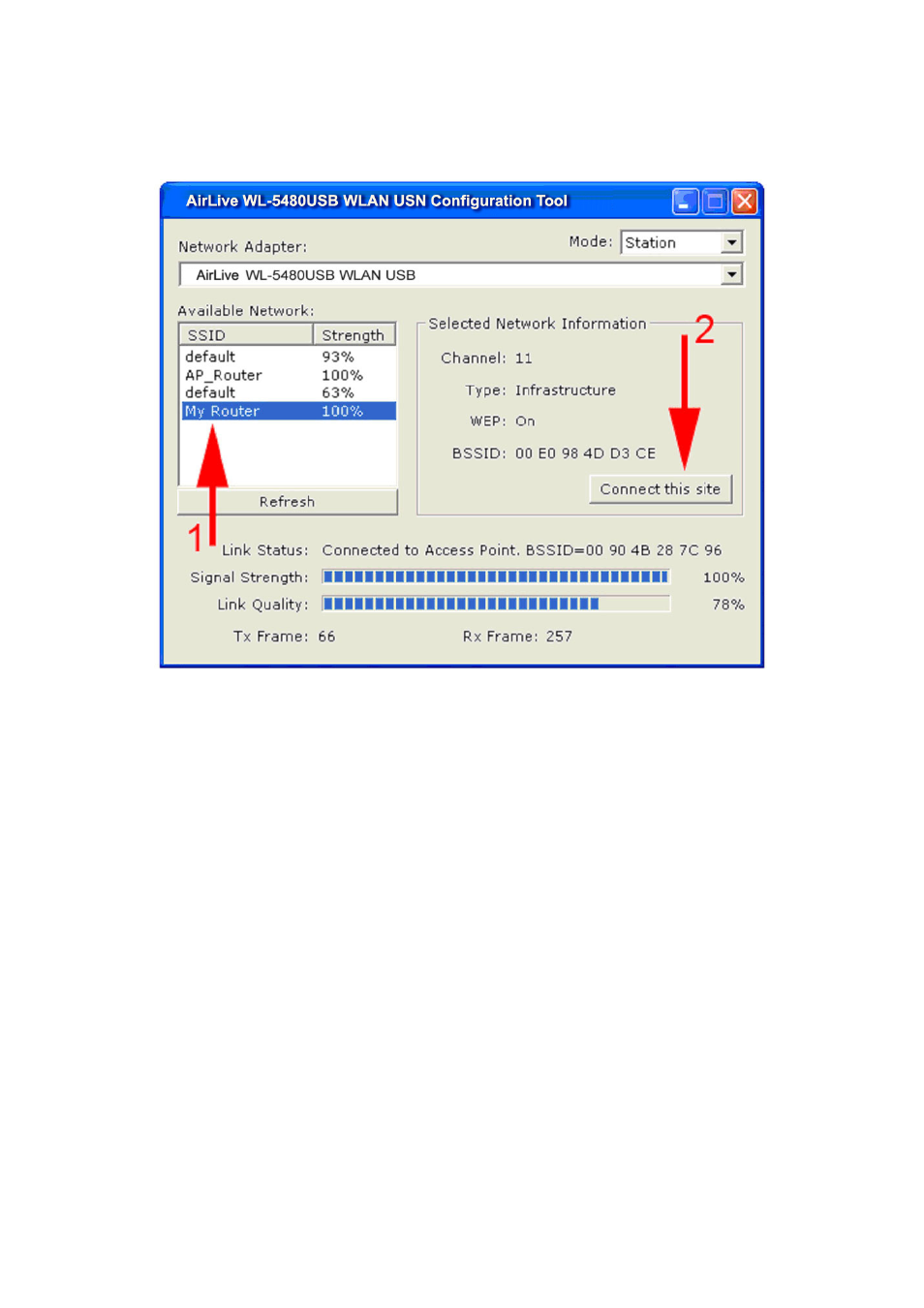 AirLive WL-5480USB-80 User Manual | Page 10 / 27
