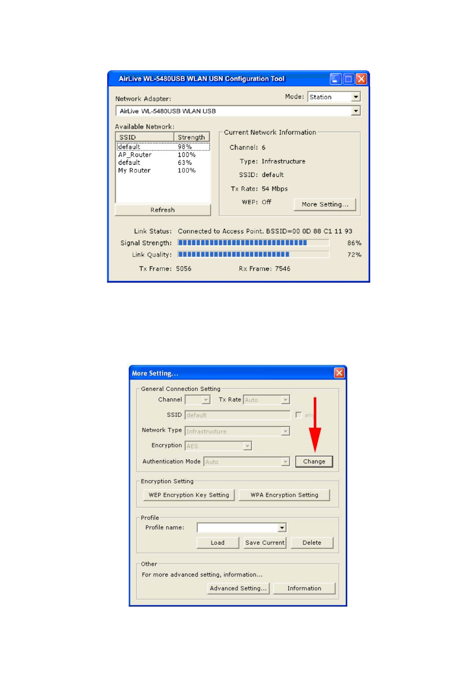 AirLive WL-5480USB-80 User Manual | Page 11 / 27