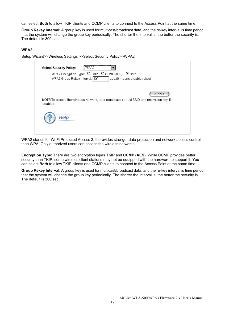 AirLive WLA-5000AP v3 User Manual | Page 23 / 77