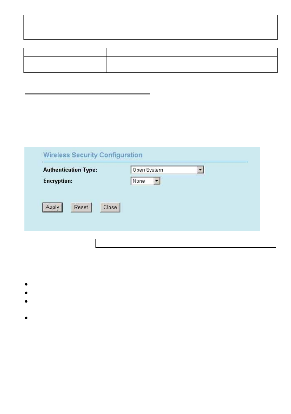 Security (ap/client/wisp mode) | AirLive WLA-5200AP-G User Manual | Page 26 / 49