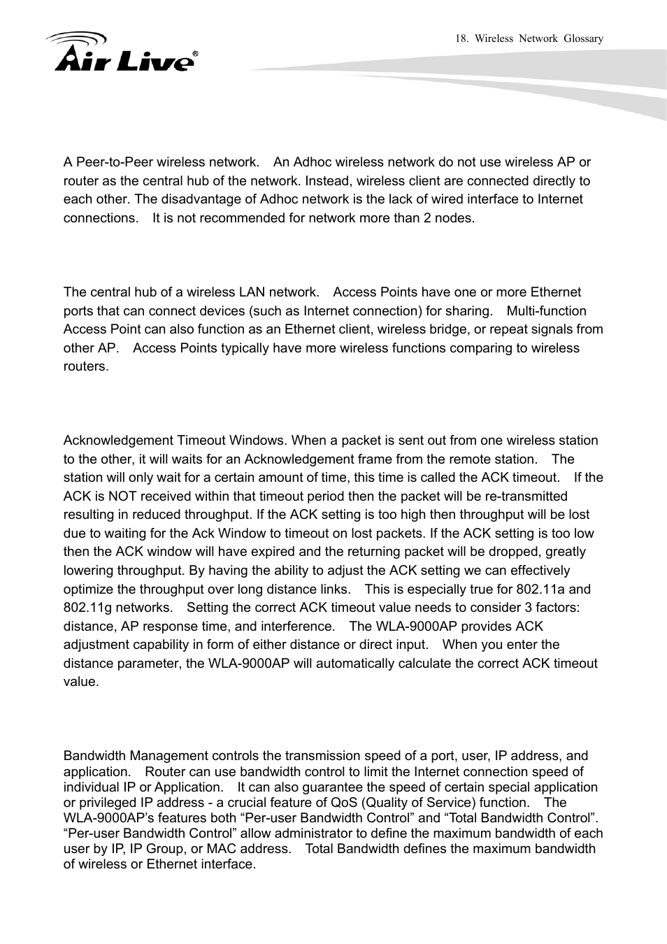 AirLive WLA-9000AP User Manual | Page 159 / 171