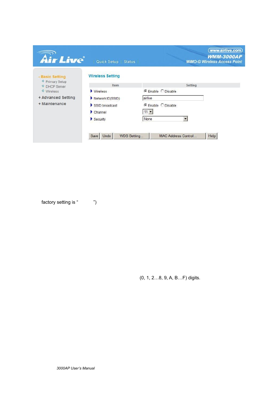 AirLive WMM-3000AP User Manual | Page 21 / 50