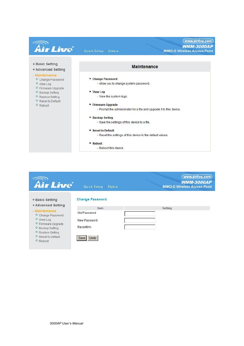 AirLive WMM-3000AP User Manual | Page 31 / 50