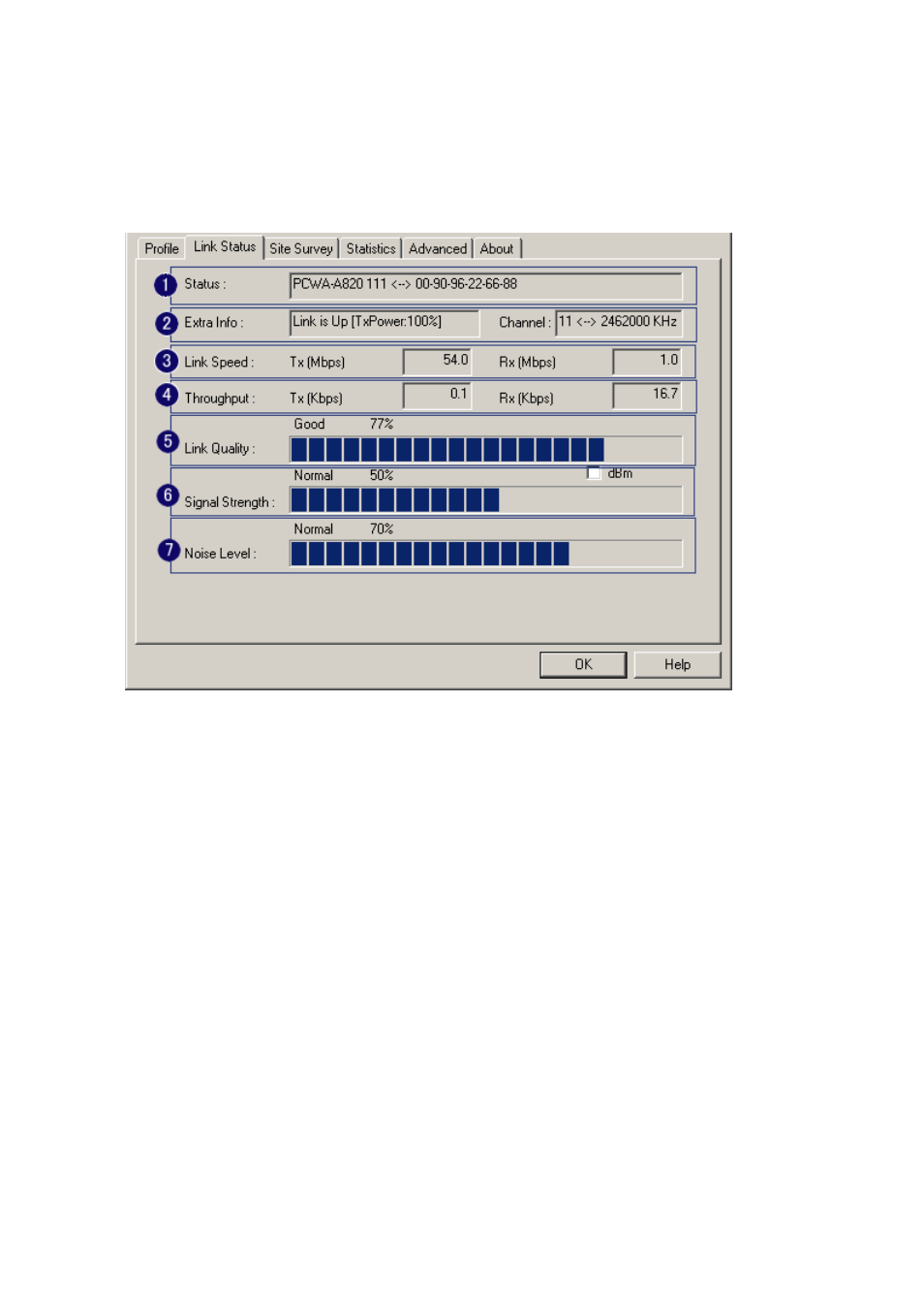 4 link status page | AirLive WMM-3000PCM User Manual | Page 22 / 59