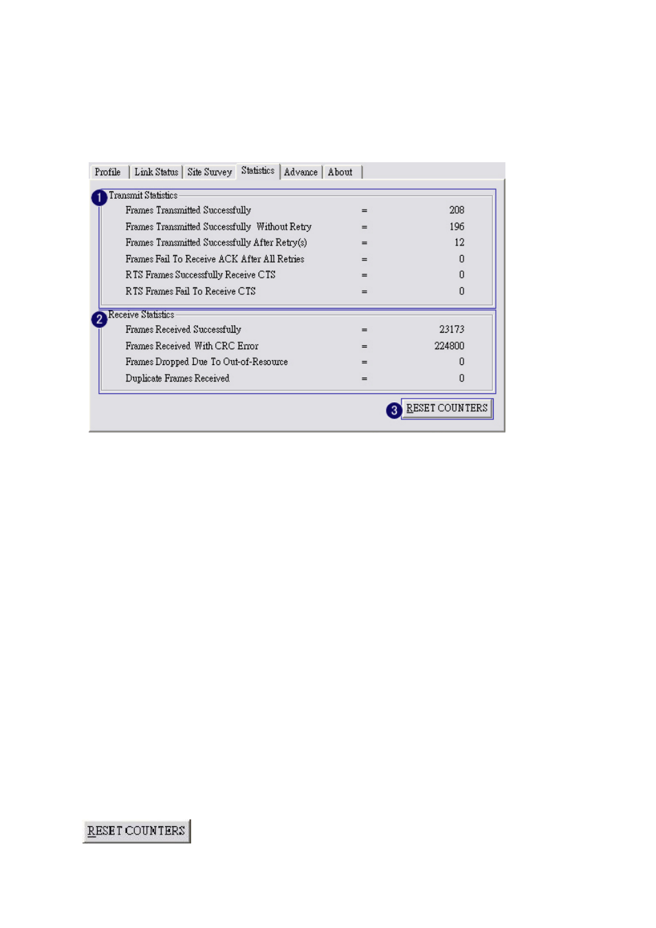 5 statistics page | AirLive WMM-3000PCM User Manual | Page 23 / 59