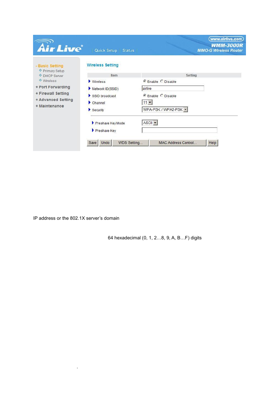 AirLive WMM-3000R User Manual | Page 31 / 97