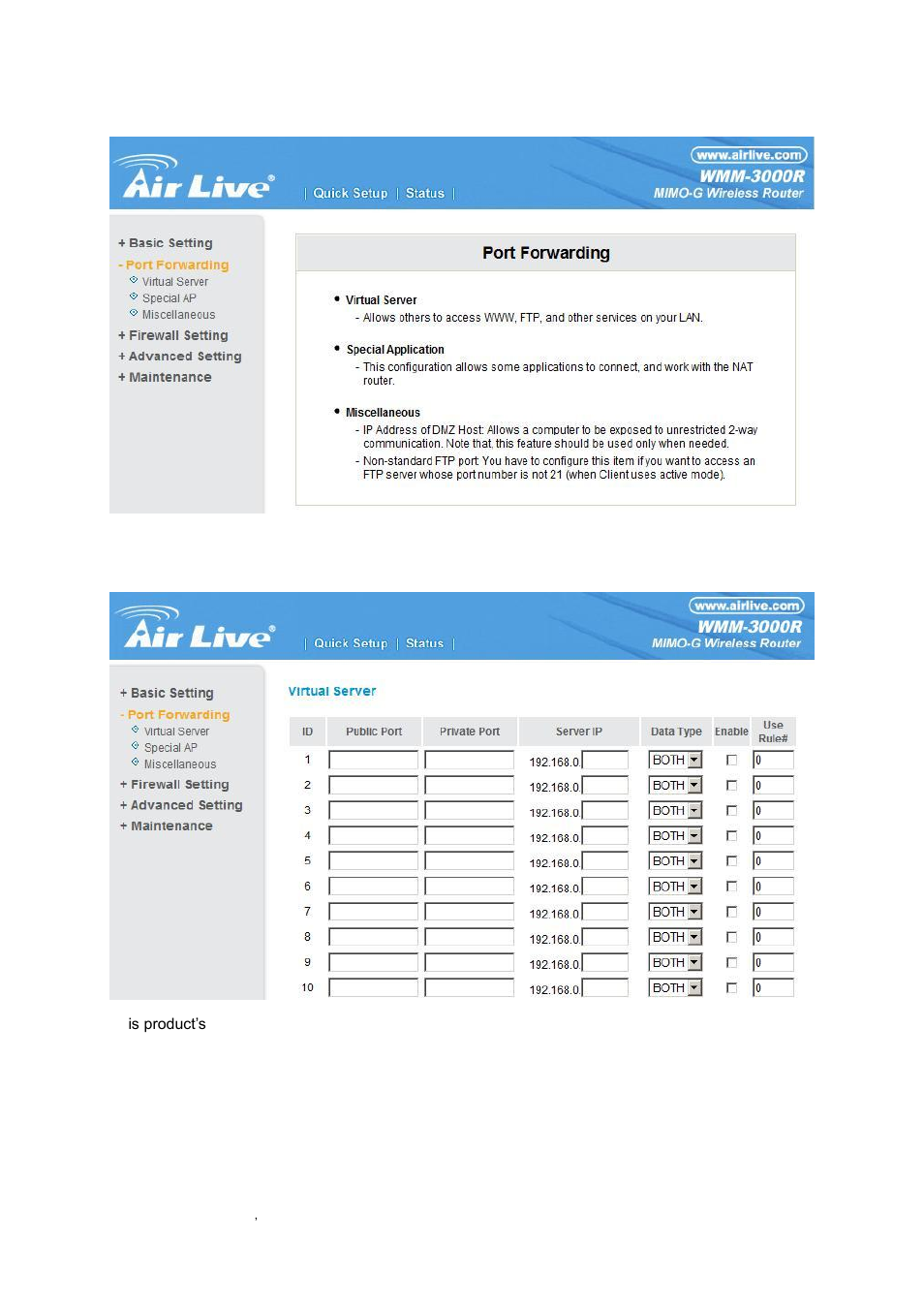 AirLive WMM-3000R User Manual | Page 33 / 97