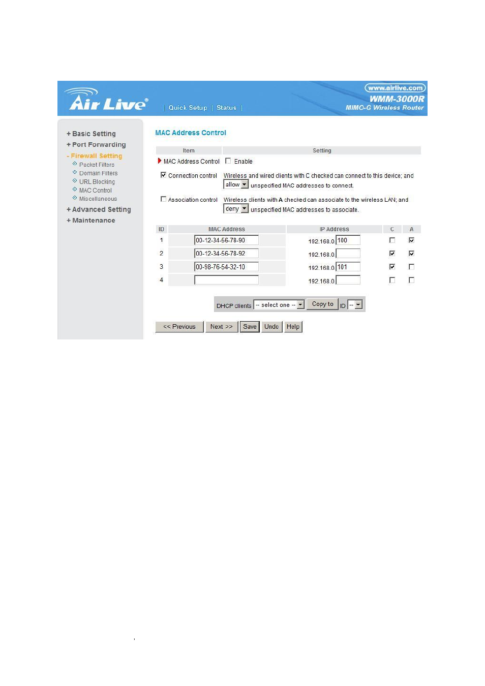 AirLive WMM-3000R User Manual | Page 49 / 97