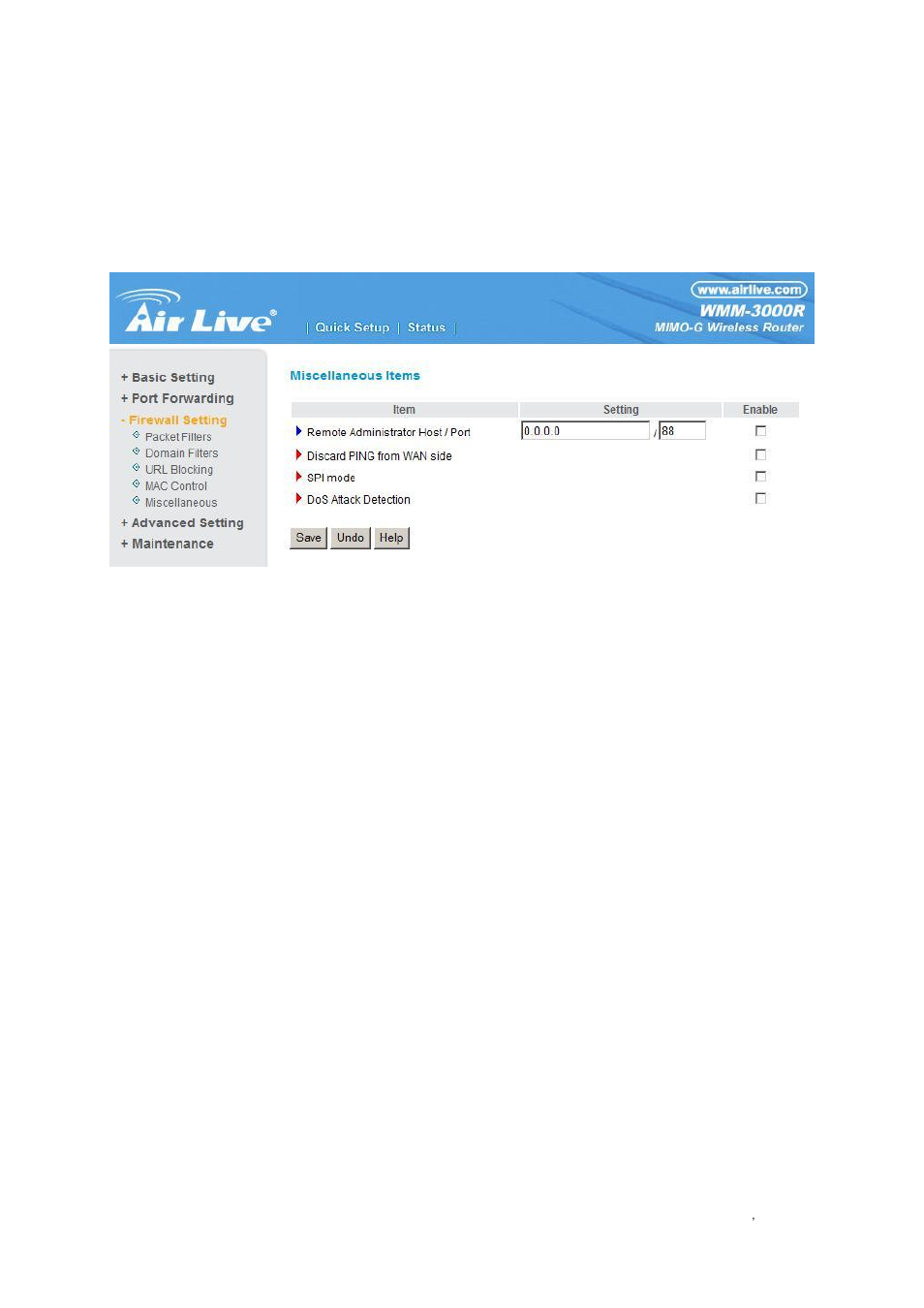 AirLive WMM-3000R User Manual | Page 50 / 97