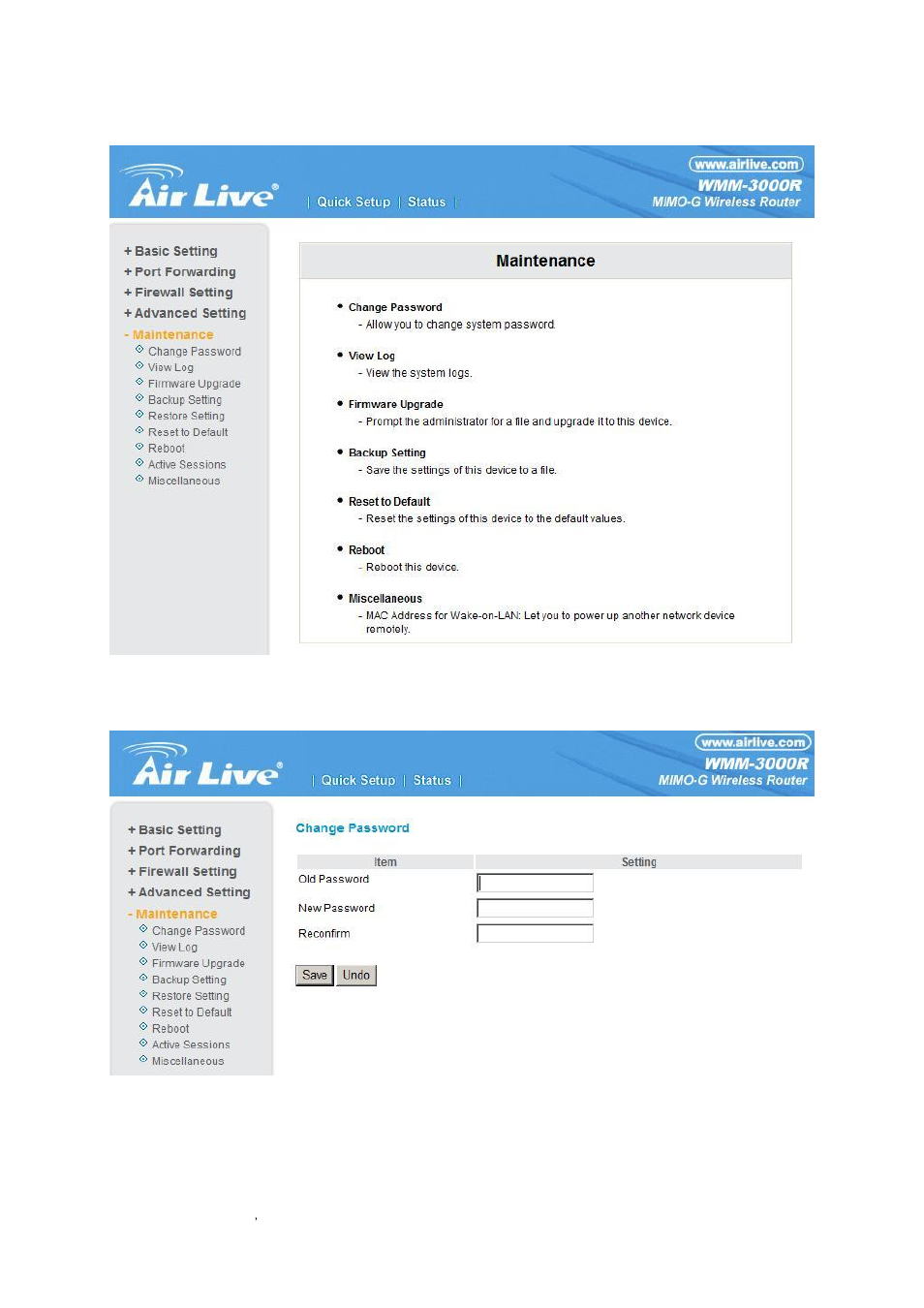 AirLive WMM-3000R User Manual | Page 61 / 97