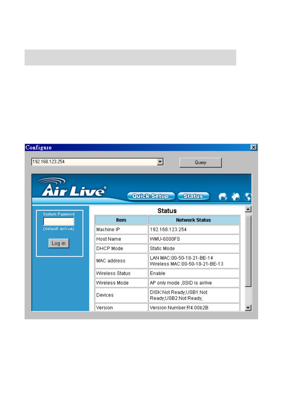 Chapter 3: making configuration | AirLive WMU-6000FS User Manual | Page 28 / 91